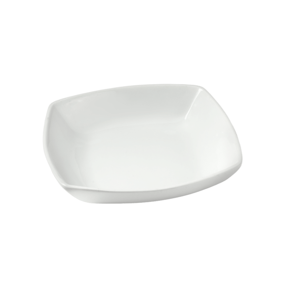 Coral-porcelain bowl